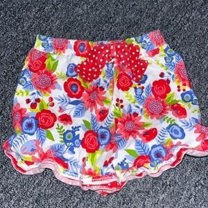 GIRLS Floral Shorts